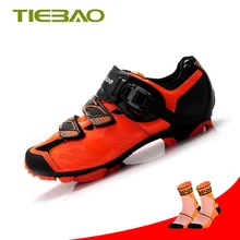 Tiebao sapato ciclismo, обувь для горного велосипеда для мужчин, самоблокирующаяся обувь для горного велосипеда, обувь для велоспорта, дышащие нескользящие спортивные кроссовки