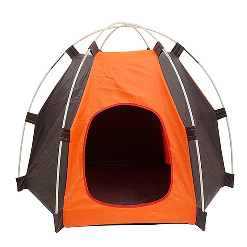 New 1PC Pet Cat Dog House Portable Foldable Cute Dots Pet Tent Outdoor Indoor Tent For Kitten Cat Small Dog Puppy Kennel Tents