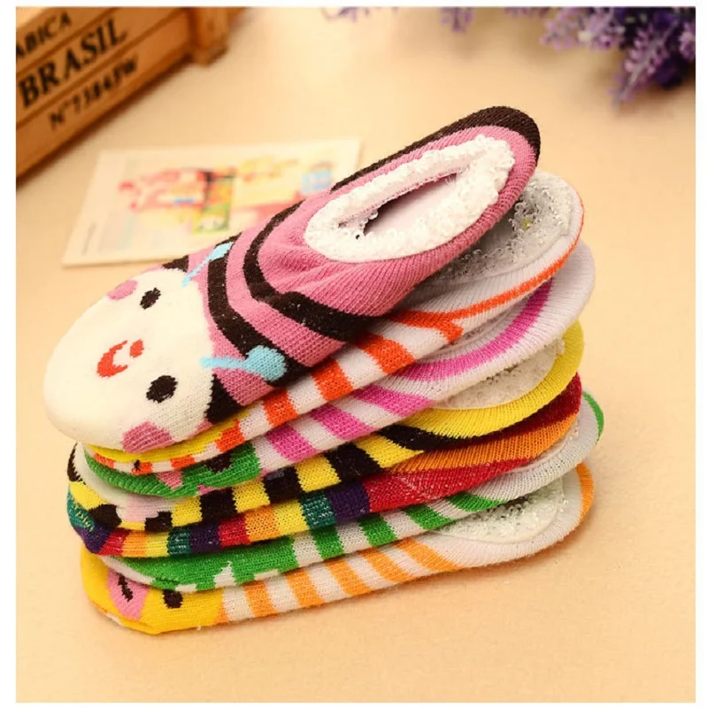 Нескользящие носки для новорожденных мальчиков и девочек до лодыжки детей