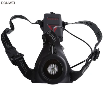 

DONWEI Portable Night Light Running Lights Chargable Dimming Safe Outdoor Travel Camping Hiking Fishing Chest Lamp Flashlight