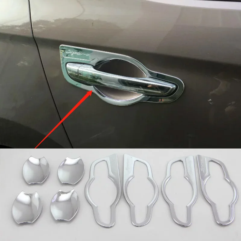 BBQ@FUKA Car Replacement Black Roof Rack Rail End Cover Cap Shell for Toyota RAV4 2001-2005