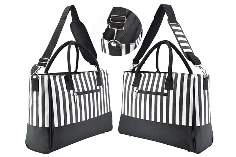 CROAL CHERIE 411530cm Striped Mummy Baby Diaper Bags Stroller Handbags For Moms Maternity Changing Nappy Bag Organizer (15)