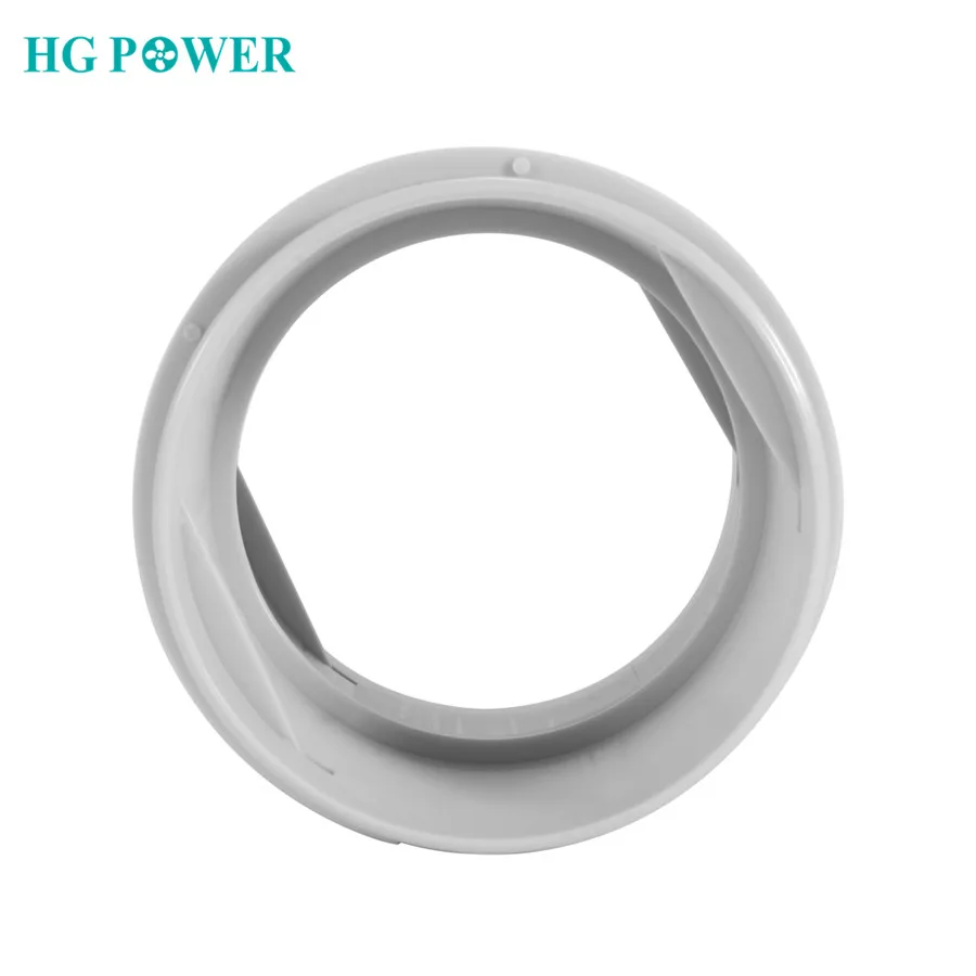 3 Inch ABS Air Vent Ducting Connector Duct Buckle Connector Hard Pipe Hose Straight Connector for Indoor or Outdoor Ducting Use