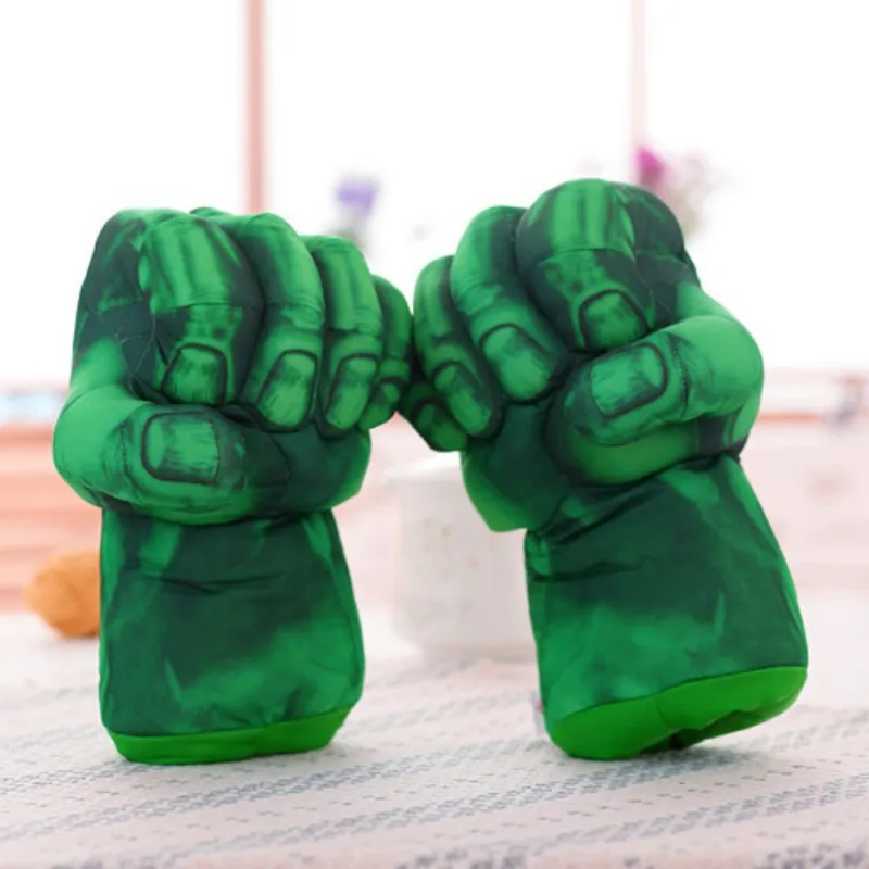 

Festival Party DIY Decor Cotton Plush Hulk Gloves Superhero Cosplay Toys Gifts Children Halloween Christmas Kids Supplies