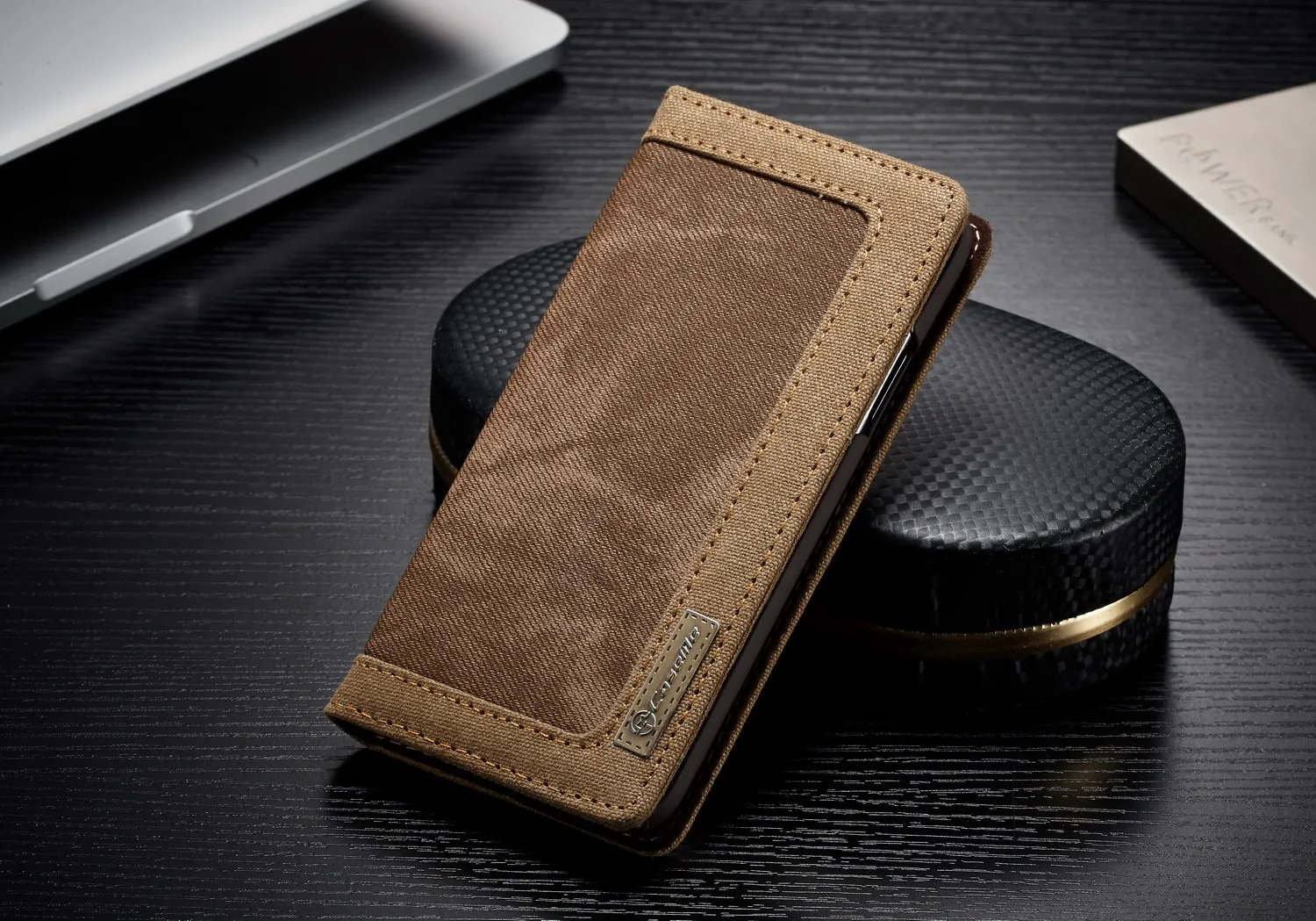 CaseMe для Apple Iphone X 6 S 7 8 Plus роскошный Магнитный джинсовый кошелек Canva чехол-подставка для Iphone XS Max XR X держатель для карт сумка для телефона