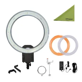 

NanGuang CN-R640 19" Outer Photography Video Studio 640 LED CRI 95 5600K Dimmable Ring Light for Makeup Photography CD50
