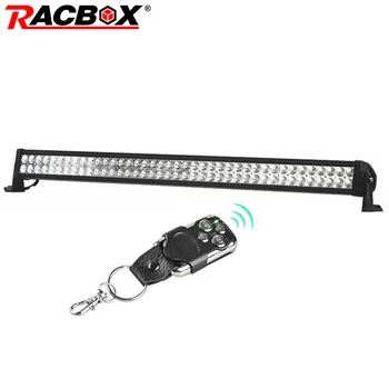 

RACBOX 42 inch 240W LED Work Light Bar Combo Beam For Jeep Wrangler Offroad 4x4 4WD Boat SUV Truck Tractor Automobile 12V 6000K