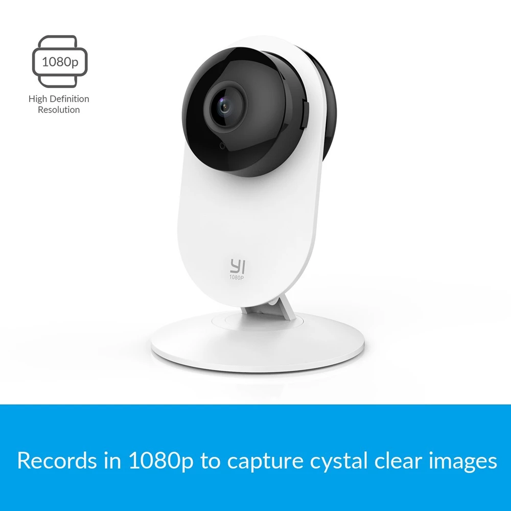YI 1080P проектор для домашнего Камера Крытый Беспроводной видеонаблюдения Системы Wi-Fi IP Камера для дома/офиса/для защиты детей и домашних животных монитор