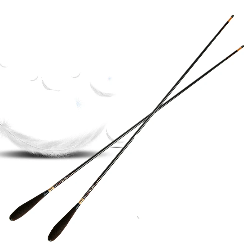 

High Quality Superfine Stream Carp Fishing Rod High Carbon Super Light Telescopic Fishing Rod Portable 37 Ice Fishing Rod 2pcs