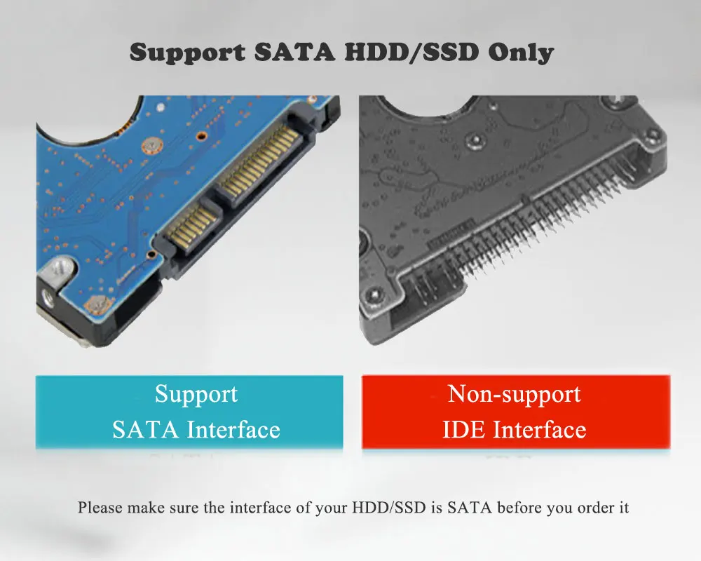 Двойной отсек 2,5 дюйма Чехол для жесткого диска оптический привод hdd док внутренний корпус SATA Мобильная стойка для горячей замены 6 Гбит/с