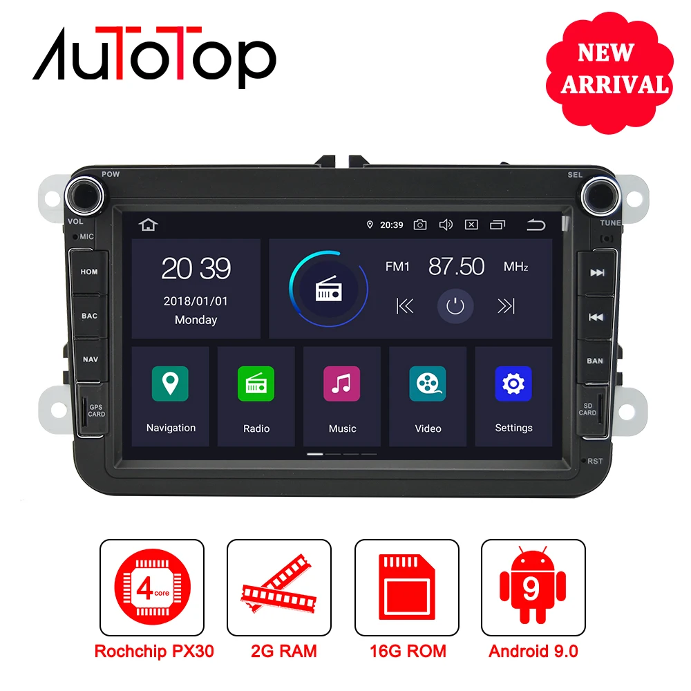 Excellent AUTOTOP 2Din Android 9.0 Car Multimedia Radio Player For Volkswagen Passat Golf Polo Tiguan Octavia Rapid Fabia Car DVD GPS Navi 0 Excellent AUTOTOP 2Din Android 9.0 Car Multimedia Radio Player For Volkswagen Passat Golf Polo Tiguan Octavia Rapid Fabia Car DVD GPS Navi 0