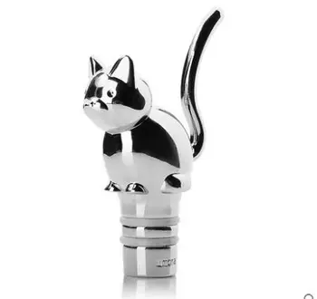 

Home Kitchen Barware Bar Tools Zinc alloy lovely cat rabbit Red wine stopper