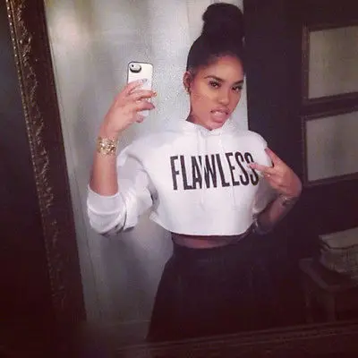 2017 الربيع الخريف الشتاء النساء البلوفرات العيوب رسالة مطبوعة هوديس السيدات الوردي الأسود البلوز المحاصيل هوديي البلوز