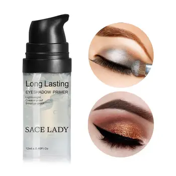 

SACE LADY Eyeshadow Base Primer 6ml/12ml Prolong Makeup Under Shadow Stay Lasting Make Up Natural Eyeshadow Cream Cosmetic