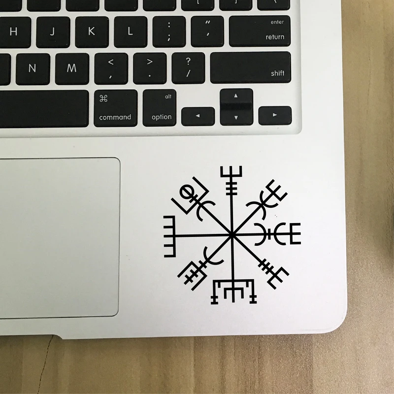 Скандинавская мифология Vegvisir Виниловая наклейка для автомобиля викингов