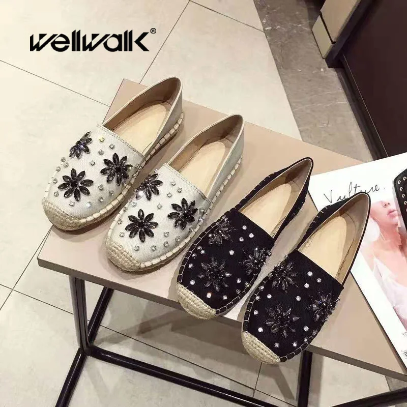

Wellwalk Women Moccasins Ladies Flat Shoes Women Slip-on Shoes Ladies Ballerina Flats Women Loafers Fashion Female Derby Shoes