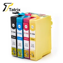 T1261 t1262 t1263 t1264 картридж с чипом для epson stylus nx330/430/520/60/435/545/630/633/635/645/840