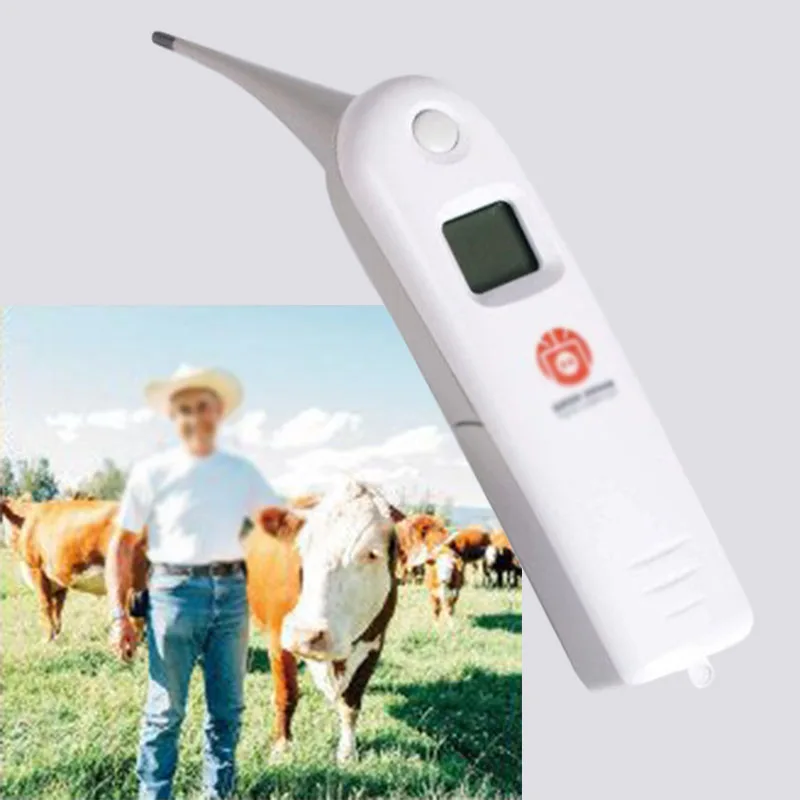 Ветеринарный термометр Pet lcd цифровой анус термометр для собак свиньи, рогатый скот, овцы Индикатор температуры тела быстрого чтения