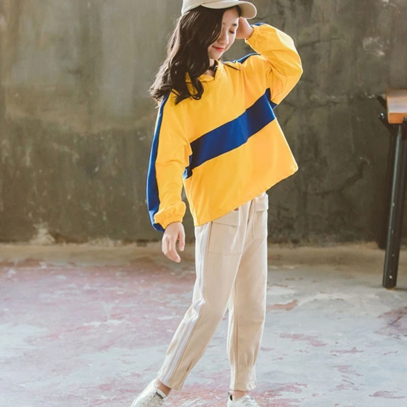 yellow tracksuit kids