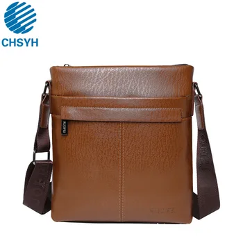 

Men's Business Shoulder Bag Gentlema Simple Fashion Sling Briefcase Bag Crossbody Bag Men Casual PU Waterproof bags Wholesale