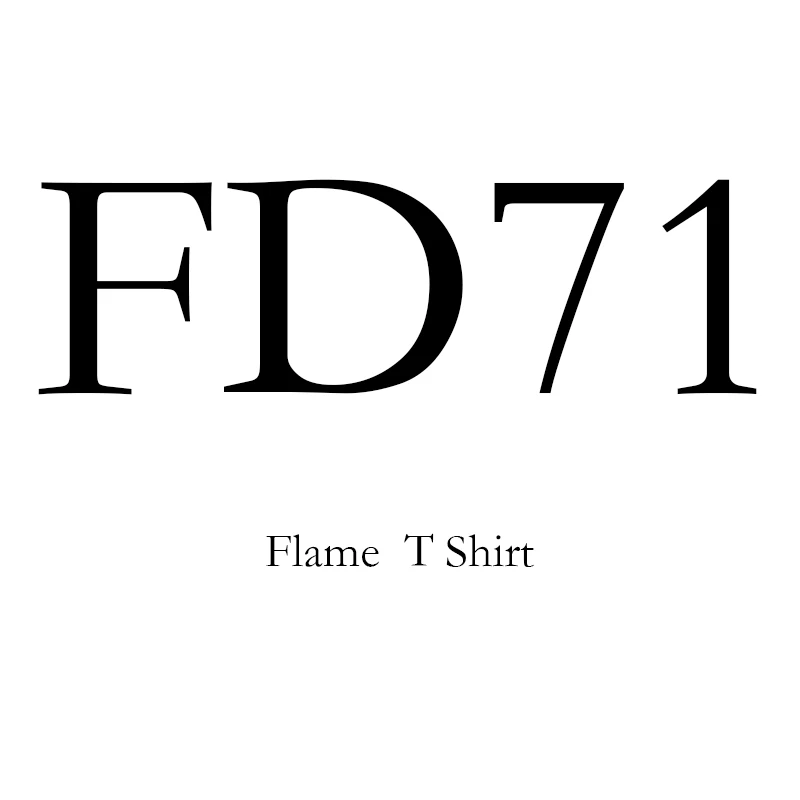

FD71 Flame T-shirts