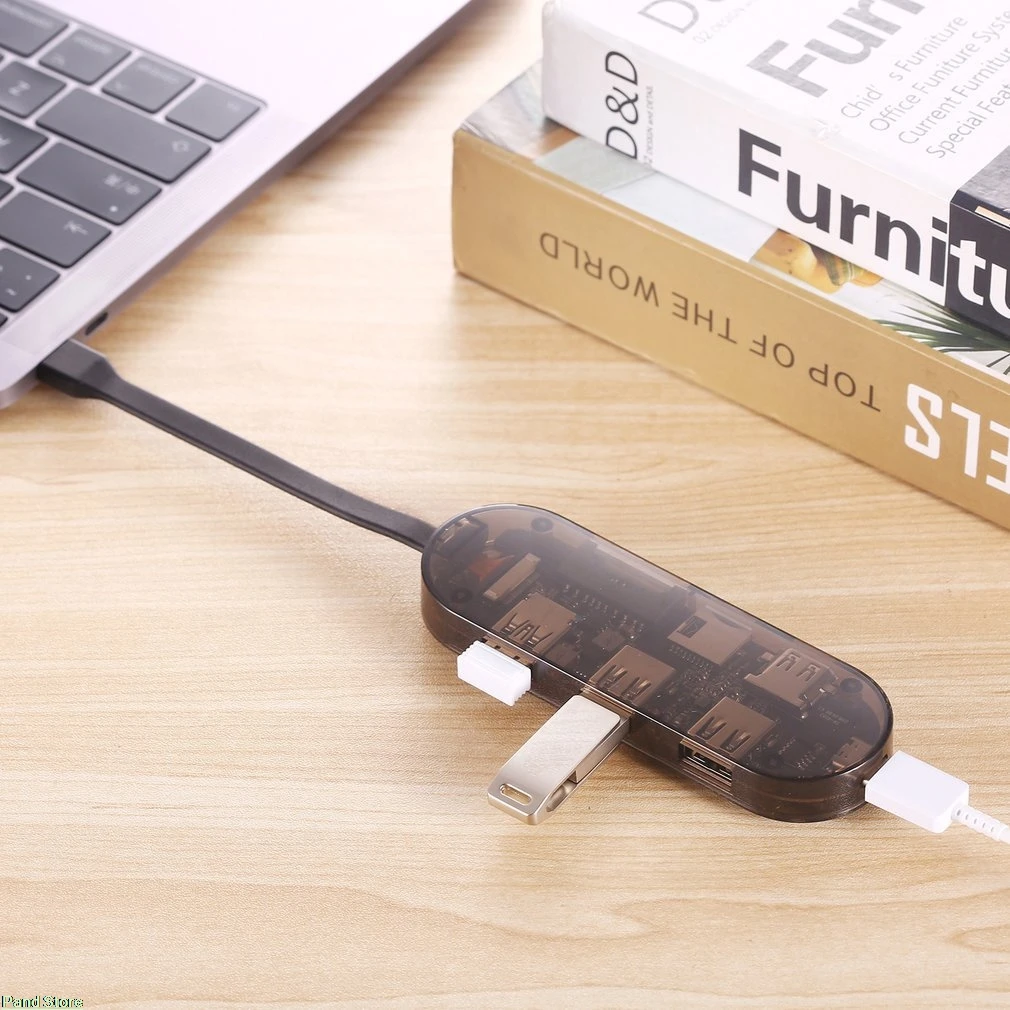 USB3.0 для Apple Тип-c конвертер мультимедийного интерфейса высокой четкости складной портативный Тип c концентратор Тип usb C к HDMI адаптер USB 3,0