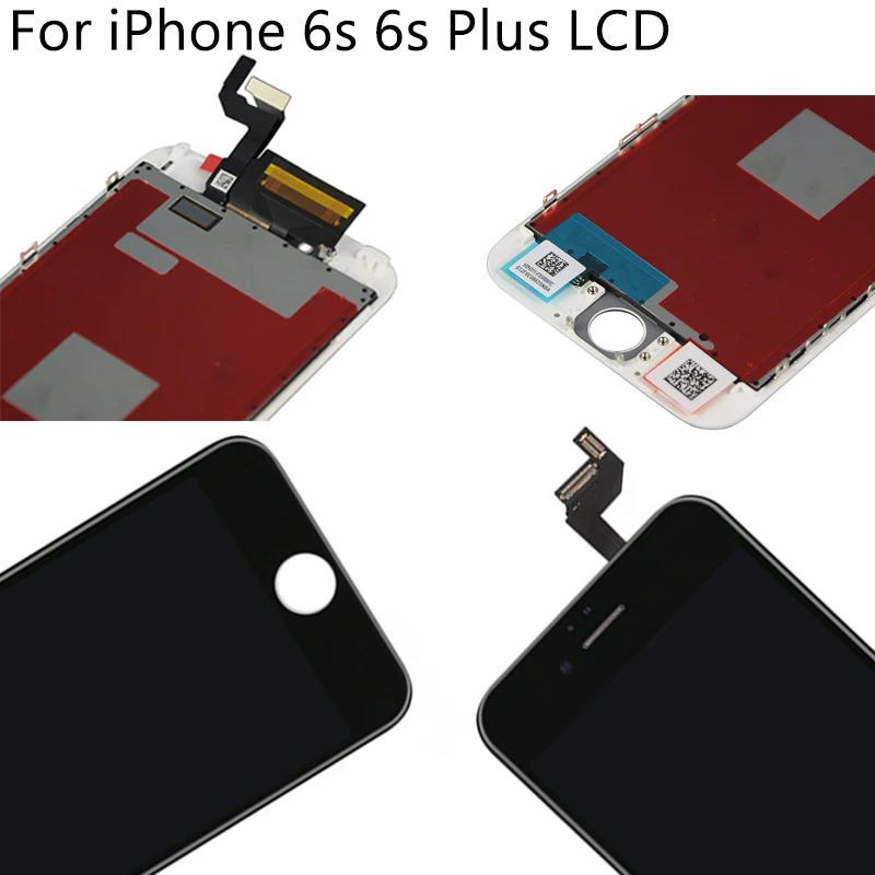 Черный/белый Оригинальный ЖК дисплей для iPhone 6 S Plus сенсорный экран AAAA дигитайзер