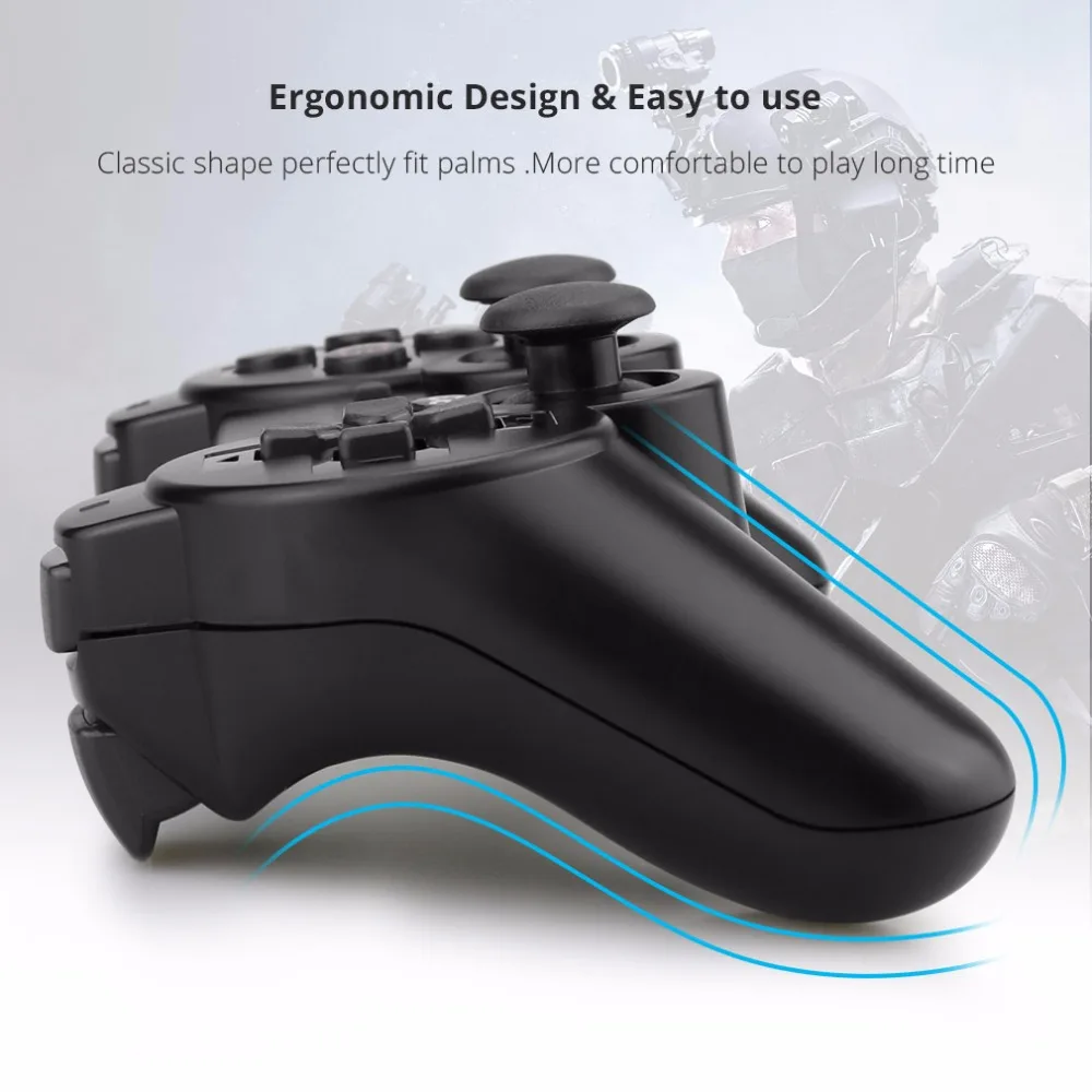 Bluetooth Wireless Gamepad Pubg Controller for PS3 Wireless Joystick Console for Sony Playstation 3 Game Pad Accessories