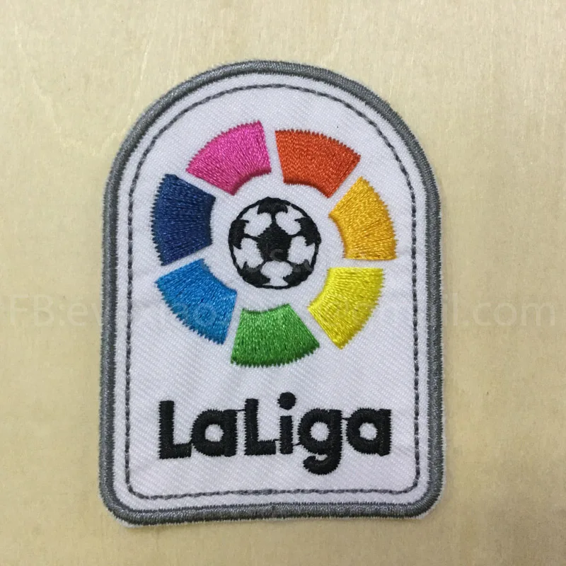 

1 pcs a lot 2016-2017 LFP patch New La liga patch player version game patch backpage patch Embroidery