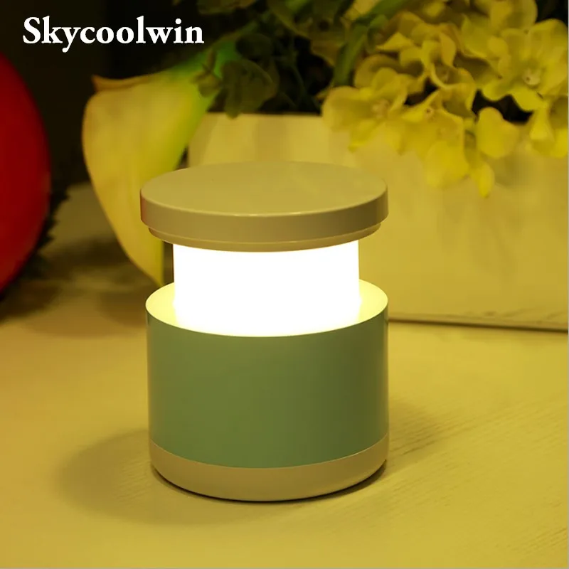 

2017 Newest 3.7V LED Night Light 1200mAh USB Charging Touch LED Sensor Lights Best Gift *
