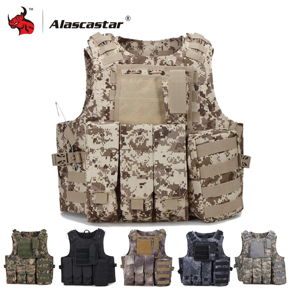 

New Motorcycle Vest Jackets Protective Gear Military Tactical Vest Outdoor Clothing Camouflage Hunting Vest Multi-function