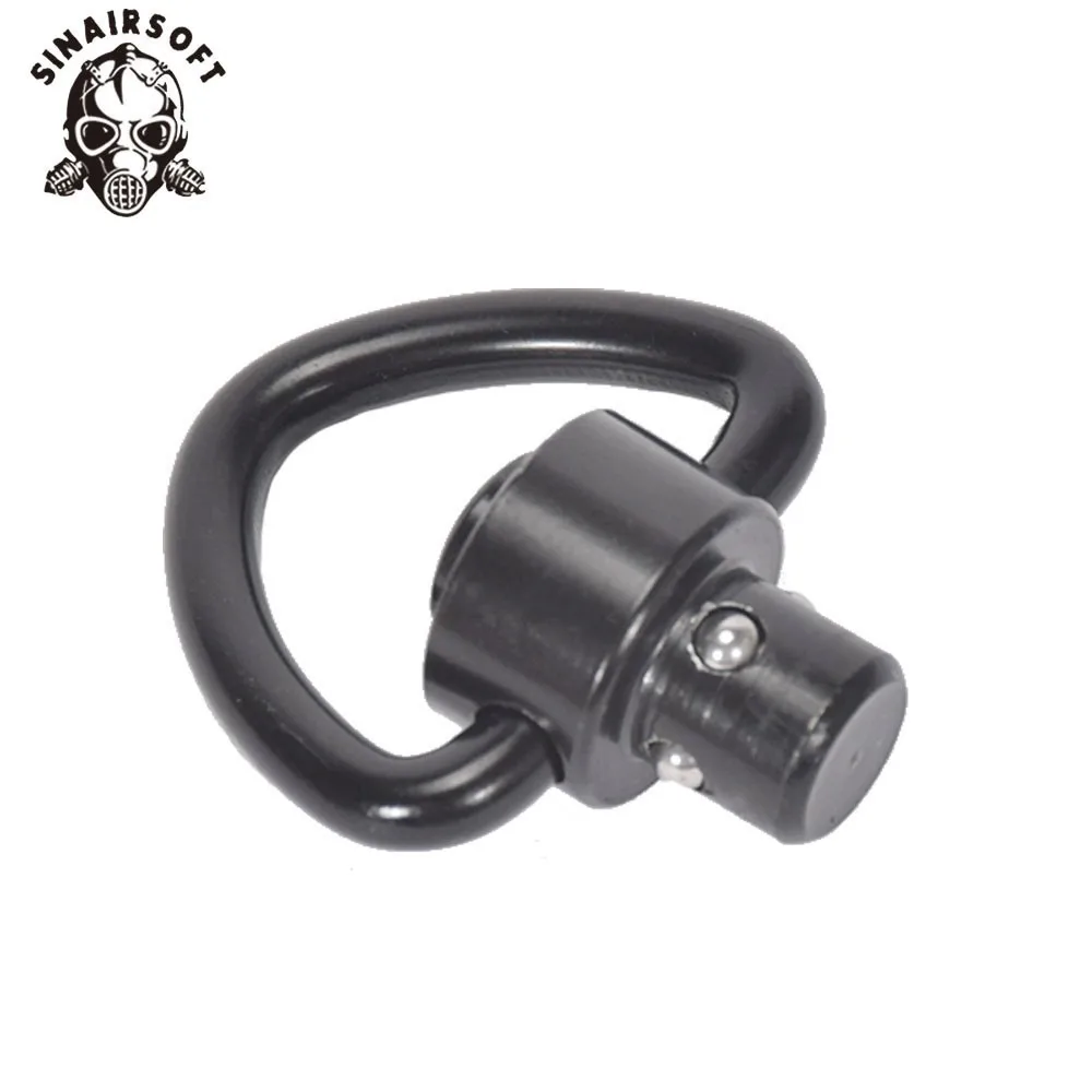 High Quality 250 Lb. Pull Quick Detach Sling Swivel Adapter With 20mm Picatinny Rail Mount Base For Paintball Hunting Target