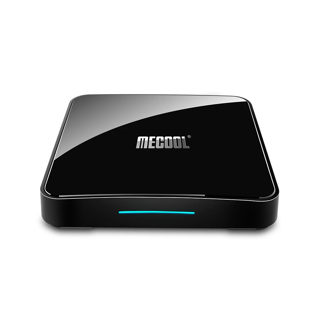 В наличии MECOOL KM3 Android 9,0 ТВ-бокс Amlogic S905X2 4 Гб DDR4 128 ГБ Bluetooth 4,1 2,4G + 5G WiFi Голосовое управление ТВ-бокс медиаплеер