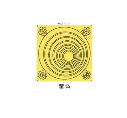 Yellow Узор в горошек, цветы, настенные Стикеры для детской комнаты, плакат, шкаф для холодильника, круглая художественная фреска, домашний декор, самоклеющиеся ПВХ Наклейки на стены - Цвет: Yellow