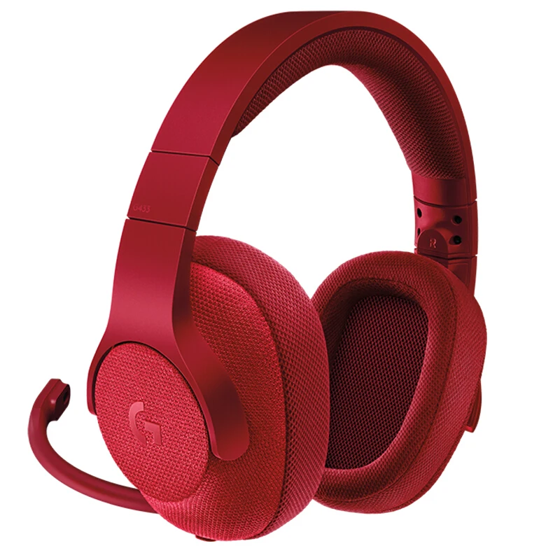 Игровые наушники Logitech G433 7 1 Surround для всех геймеров проводная гарнитура с