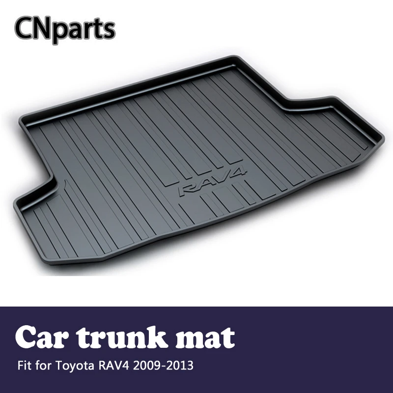 

CNparts Car Cargo Liner rear trunk mat For Toyota RAV4 2009 2010 2011 2012 2013 Boot Tray Waterproof Anti-slip mat Accessories