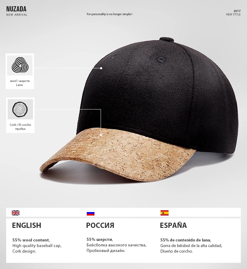 Бренд NUZADA зимняя шапка для мужчин и женщин бейсболка Snapback Bone для отдыха в стиле хип-хоп шерстяные шапки 54% весна лето осенне-зимние шапки