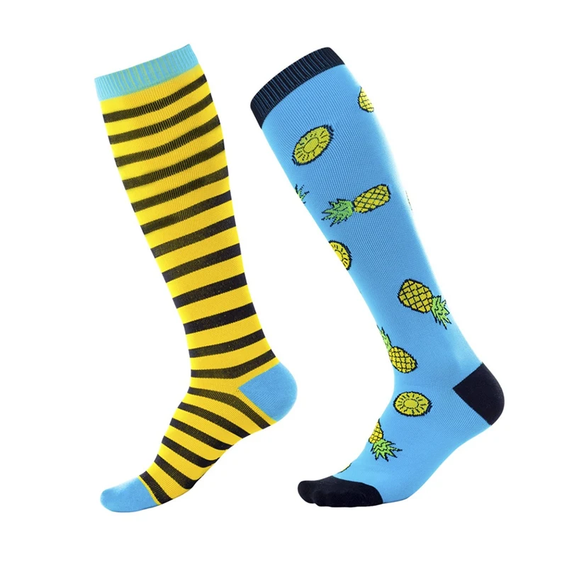 

Compression Socks Knee High/Long Quick Drying Nylon Hosiery Cycling Footwear Accessories Outdoor Sports Casual Style Socks