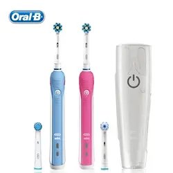 OralB Smart 3D Sonic электрические зубные щётки Pro2000 датчики давления 2 Сменные головки перезаряжаемые отбеливание зубов кисточки