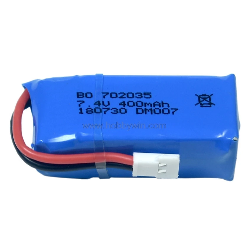 7 4 V 2S 400mAh 25C LiPO батарея walkera вилка для DM007 RC модель самолета Lipolymer мощность|Детали и