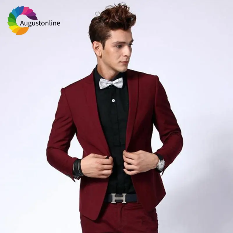 men suits for wedding slim fit groom tuxedo best man blazers1.1 (88)