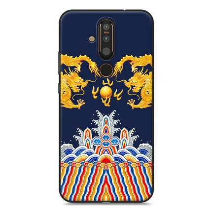 A13 Для Nokia X71 чехол для Nokia X71 X 71 задняя крышка окрашенная Leon killer мультфильм мягкий силиконовый чехол для телефона NokiaX71 6,3" coque сумки - Цвет: A13