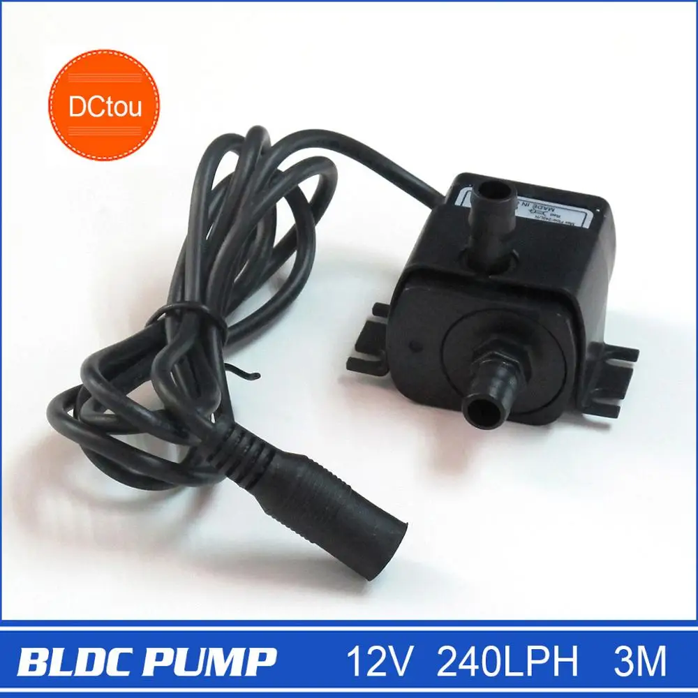 

New Water Pump 12v Small Submersible Pump upgrade 240LPH 3M 4.2W Portable long lifespan 30000 hours Dropshipping & Freeshipping