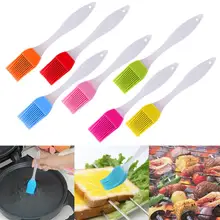 Silicone BBQ Sauce Oil Brush Handle Cake Butter Pastry Cook Baking Barbeque Tool hot