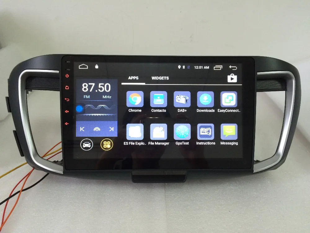 Sale 10.1 inch 1024 x 600 quad core Android 7.0 for HONDA odyssey 2015,car deckless gps navigation,radio,3G,Wifi,canbus,english,black 4