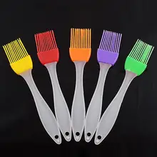 1/5 шт., для пищевых продуктов силиконовая щеточка с прочная ручка ПП десерт шоколадный мусс мороженое Кондитерская выпечка инструмент разные цвета