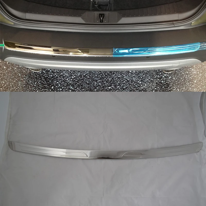 

Car Accessories Interior Decoration 1PCS Rear Outer Bumper Protector Plate Cover For Ford Kuga/Escape 2013 Car Styling