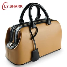 LY.SHARK Famous Brand Women Handbag Genuine Leather Bag Female Purses And Handbags Ladies Luxury Designer Tote Bag sac a main