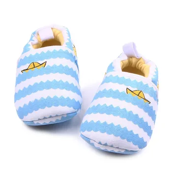 

2018 Baby Boys and Girls Toddler Shoes Undrop Slip-on Shallow Shoes Newborn Spring Autumn Baby Knitted Cotton ShoesA