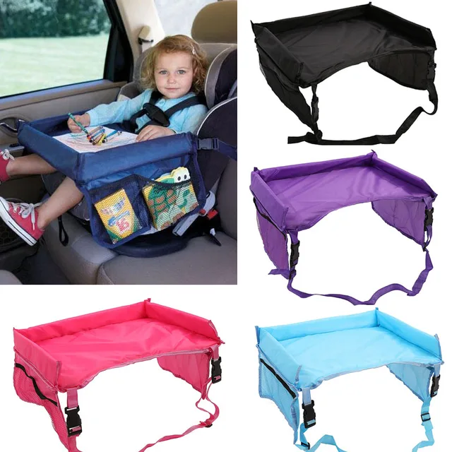 New Stroller Board Car Table Kids Seat Tray Table Waterproof Kids Cars